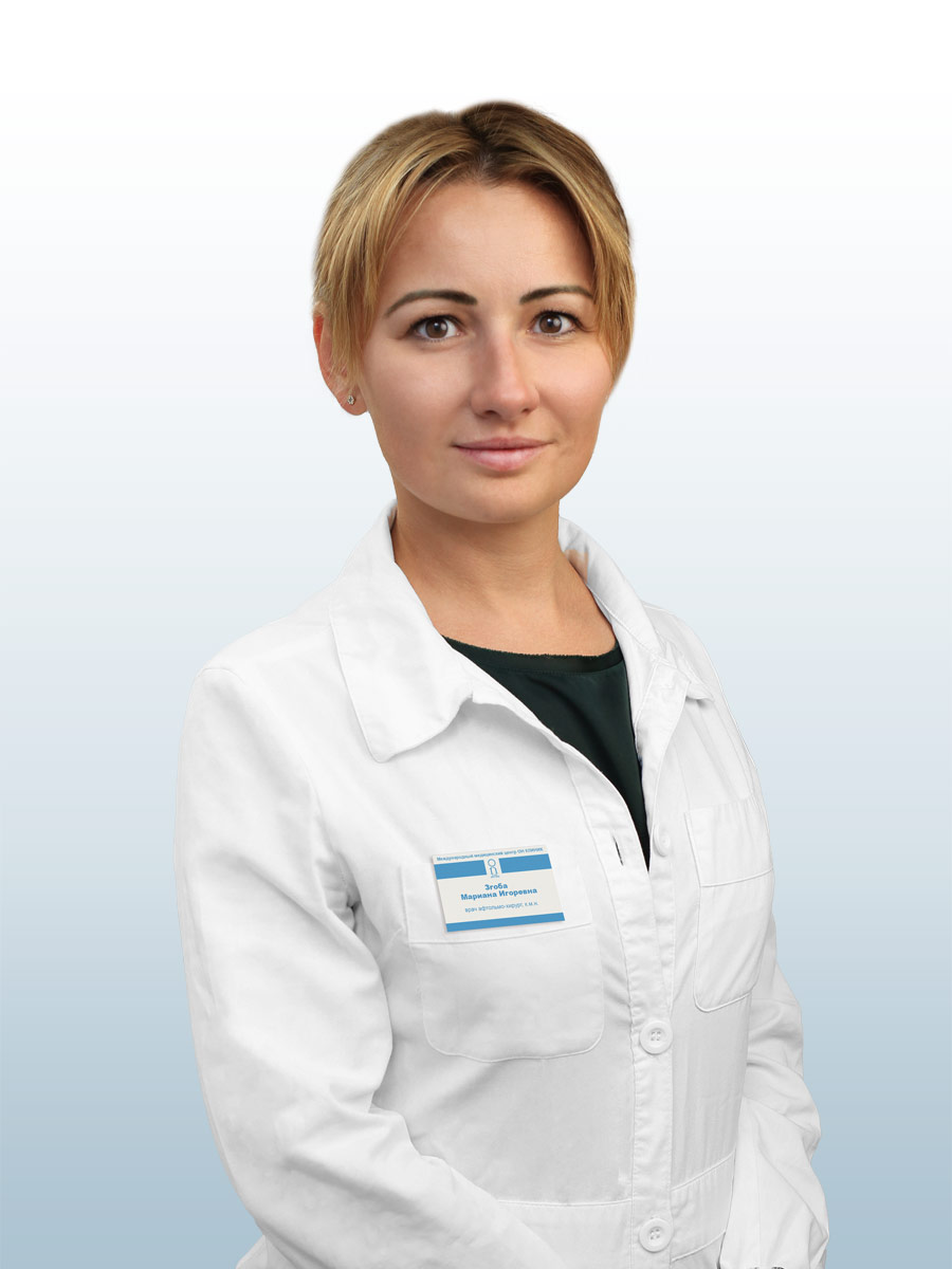 Згоба Марьяна Игоревна, врач в ОН КЛИНИК