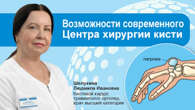 Лечение патологий запястья в Центре кистевой хирургии ОН КЛИНИК