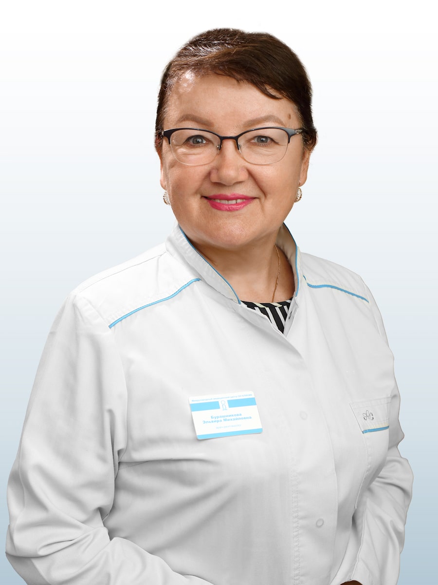 Бурашникова (Якасова) Эльвира Михайловна, врач рентгенолог, врач высшей категории в ОН КЛИНИК