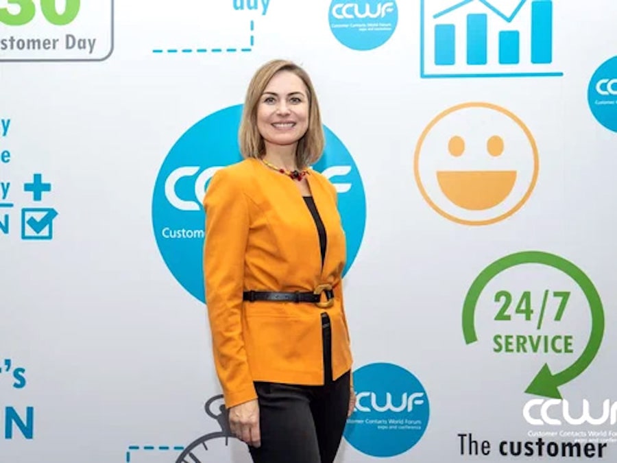 Ирина Королева на XXII Customer Contacts World Forum