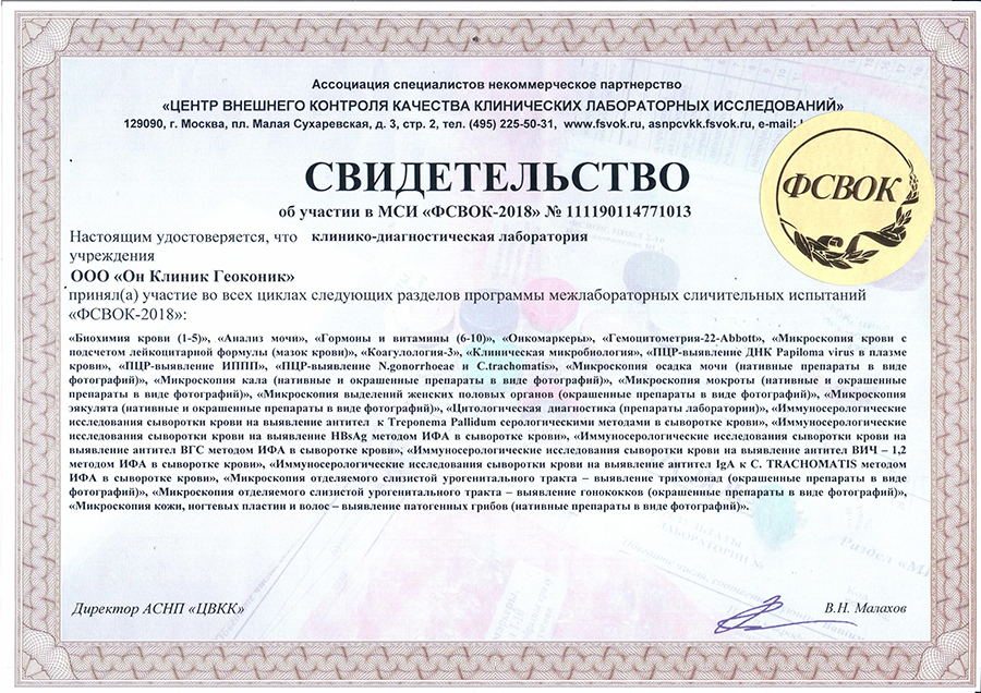 свидетельство свидетельство